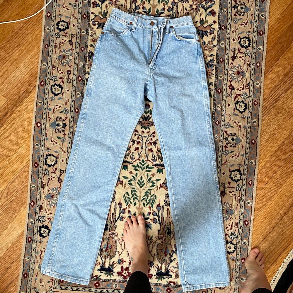 Vintage wrangler high rise straight